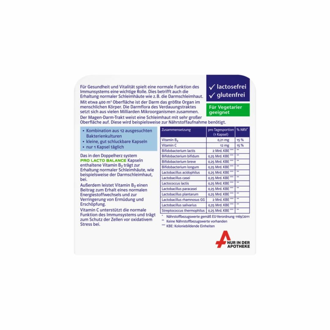 Doppelherz 雙心系統雙歧桿菌潤腸膠囊 30粒