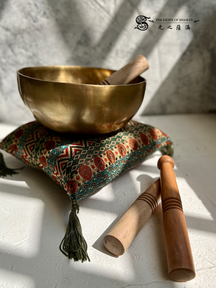 頌缽棒 敲頌缽 聲音效果 音效 音色 音樂 共鳴 敲擊 頌缽- 光之薩滿