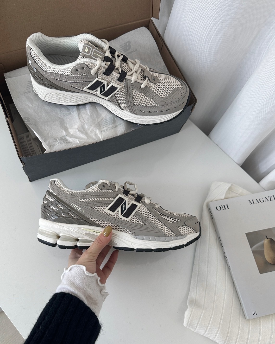 NEW BALANCE 1906R 燕麥米棕 男女款