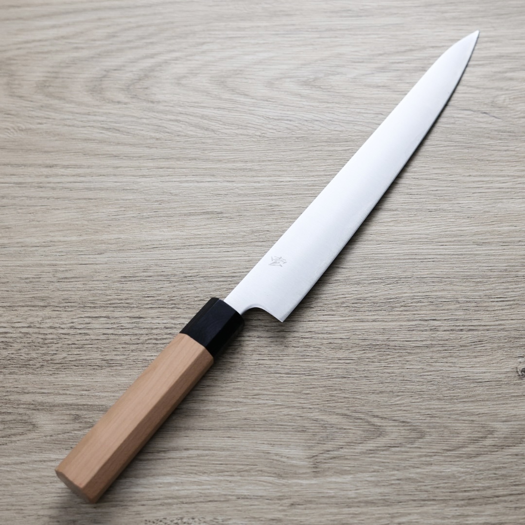 作SAKU 壱 筋引 240mm 青紙超級鋼 磨