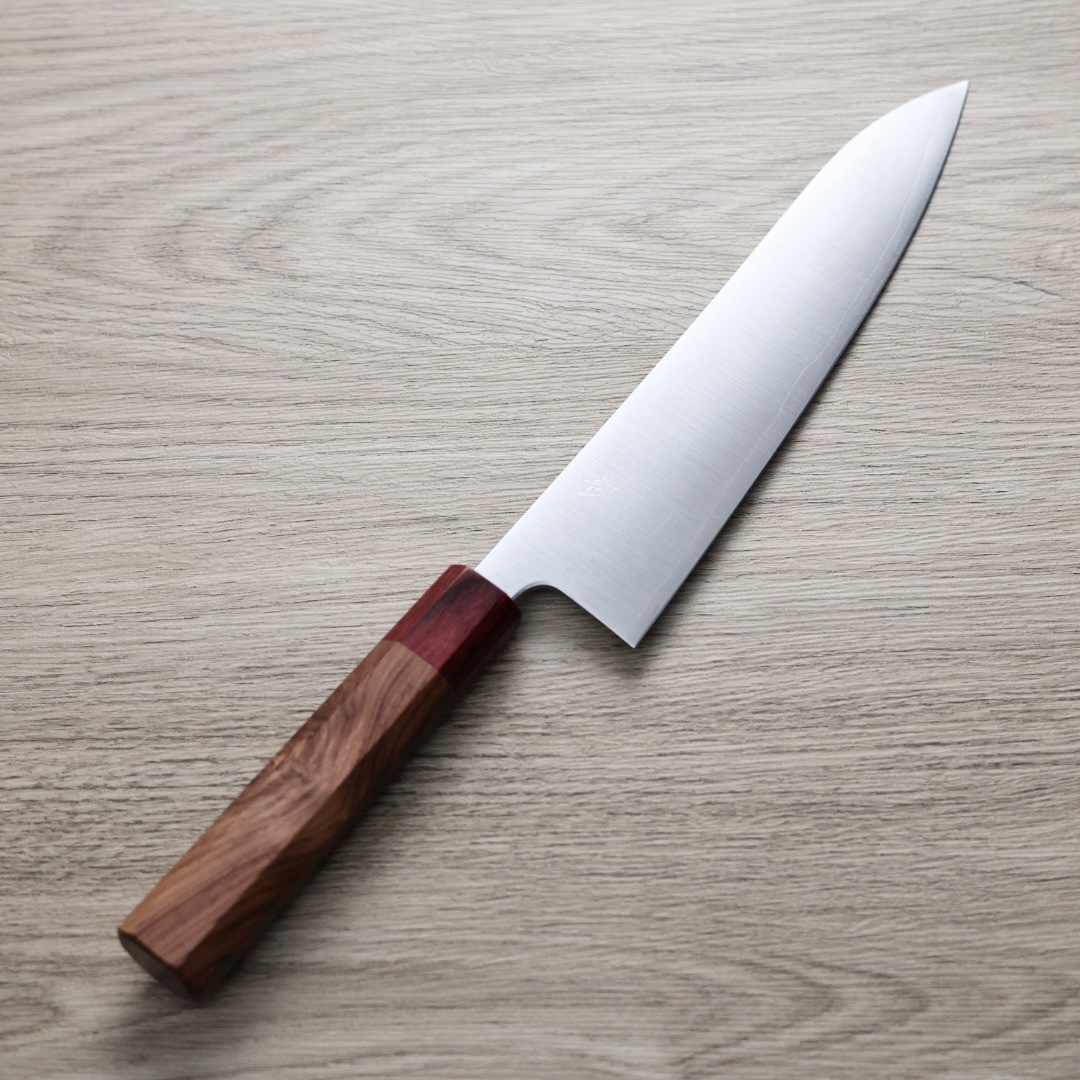 作SAKU 壱 牛刀 210mm 銀三鋼 磨