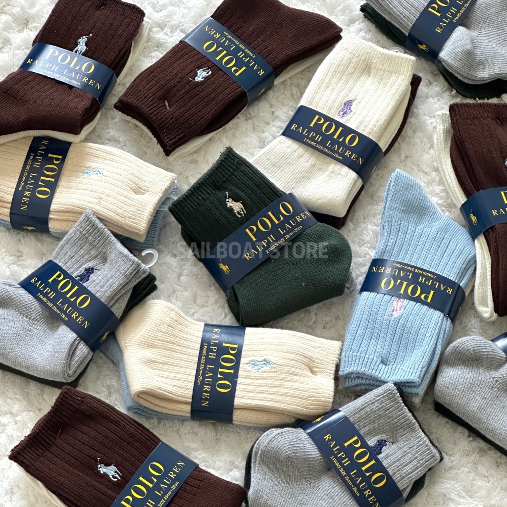 #預購 🇯🇵日本 POLO RALPH LAUREN 羅紋高筒襪 襪子