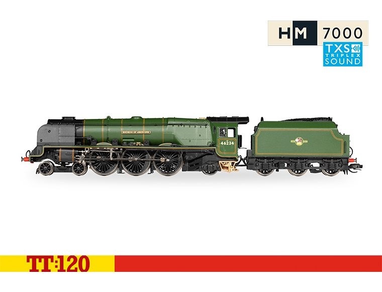 Hornby TT3012TXSM TT規 BR(Late), 4-6-2, 46234, Era 5 數位音效蒸汽車