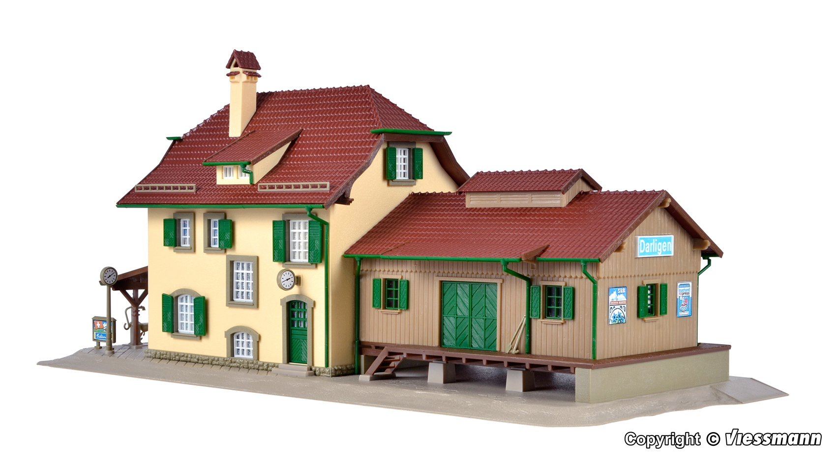 Vollmer 43515 HO規 達爾利根車站.套件