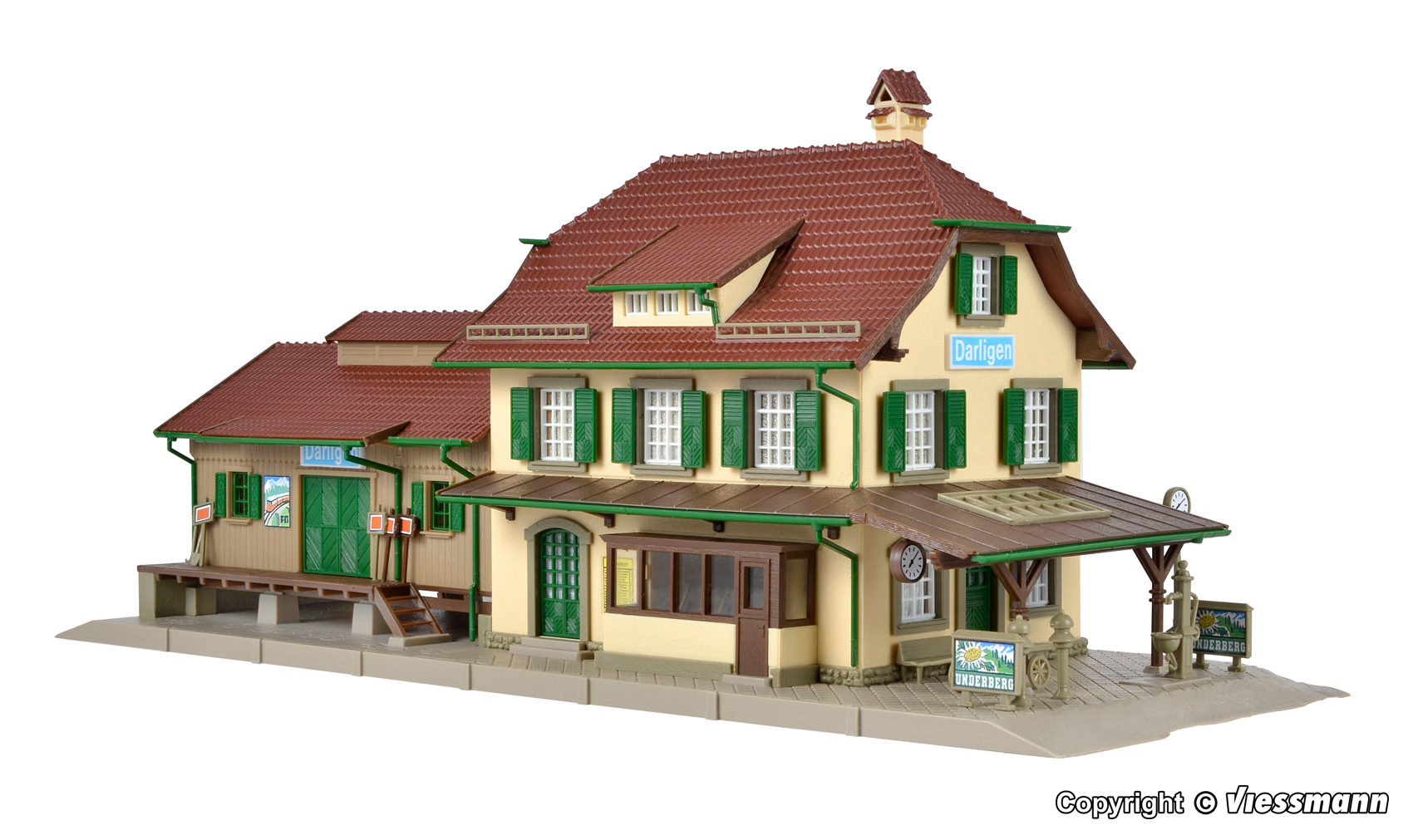 Vollmer 43515 HO規 達爾利根車站.套件