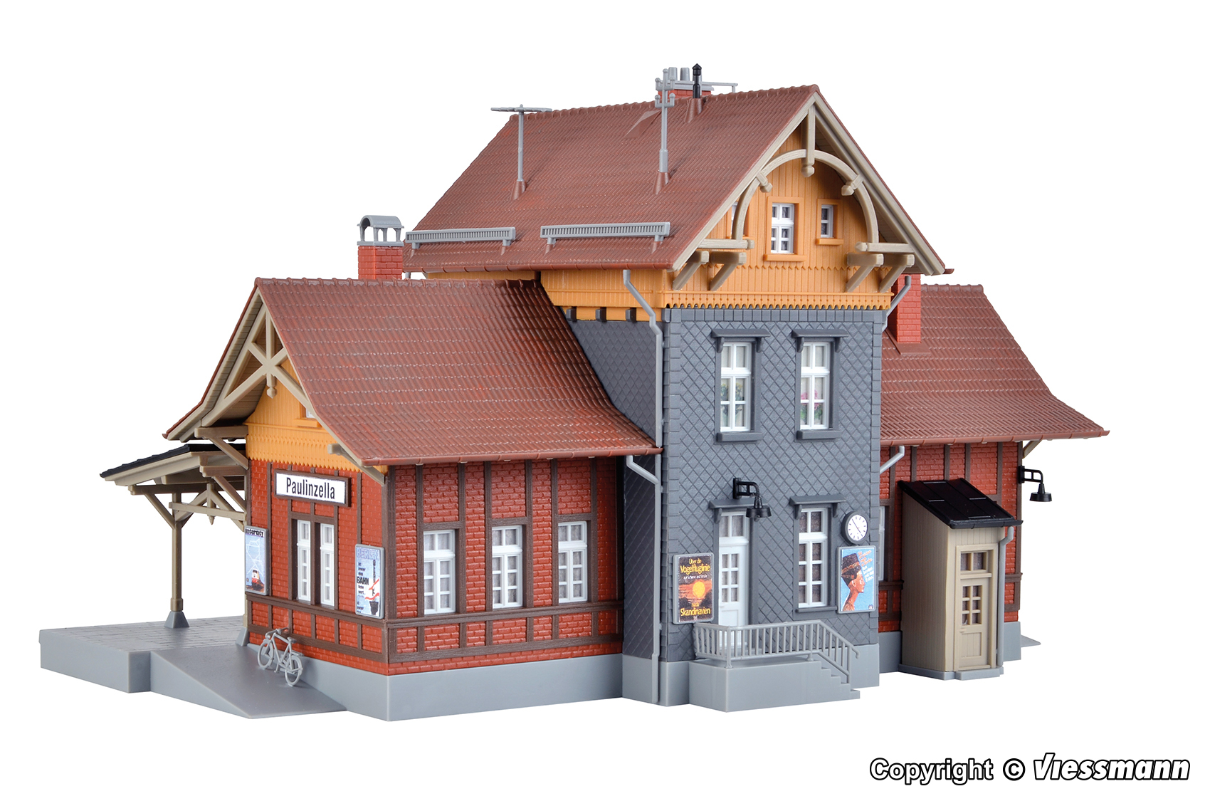 Kibri 39491 HO規 保林澤拉車站.套件