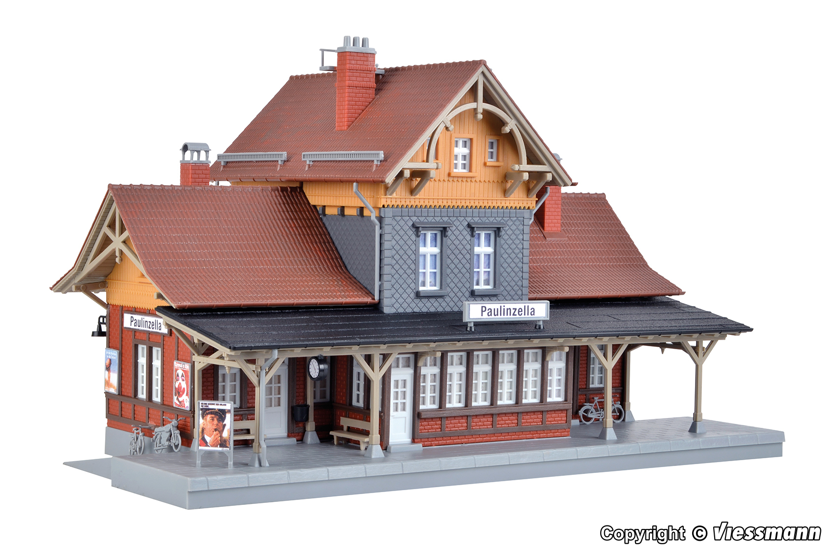 Kibri 39491 HO規 保林澤拉車站.套件