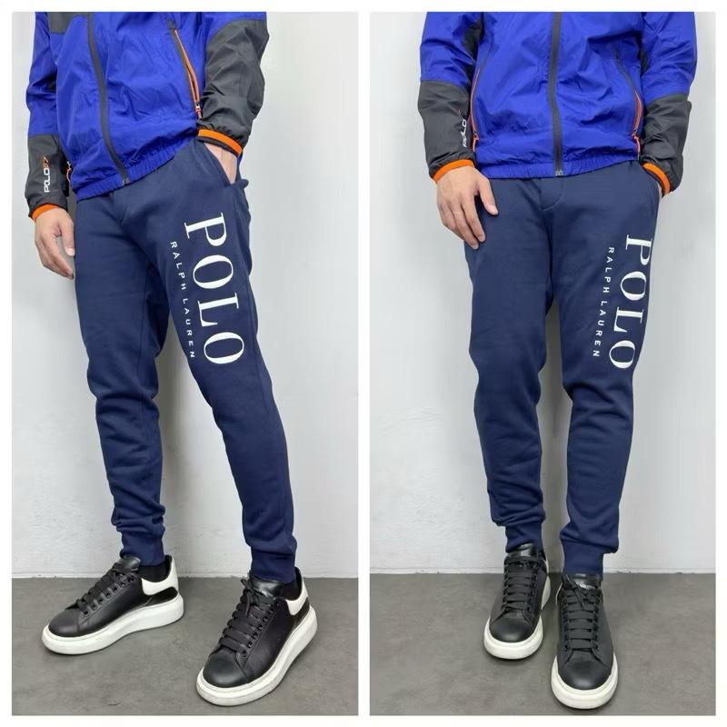 Polo Ralph Lauren 側邊電繡大字母 縮口褲 棉褲 長褲