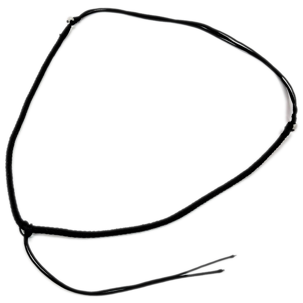 黑色編繩 中國結項鍊配件【十方】149701