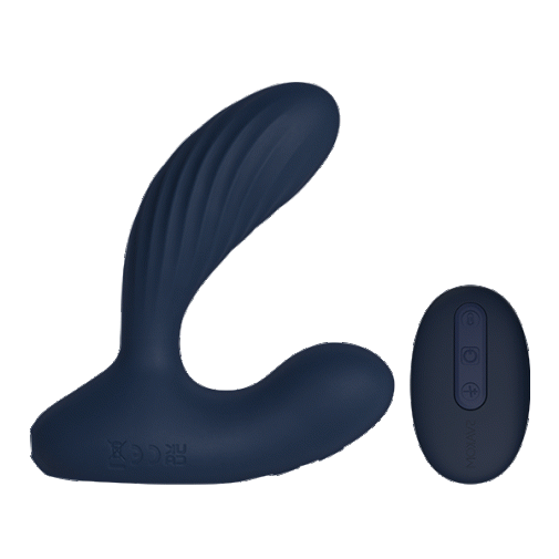 SVAKOM - Vick Neo 2 Interactive Heating Prostate Vibrator - Navy Blue