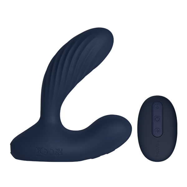SVAKOM - Vick Neo 2 Interactive Heating Prostate Vibrator - Navy Blue