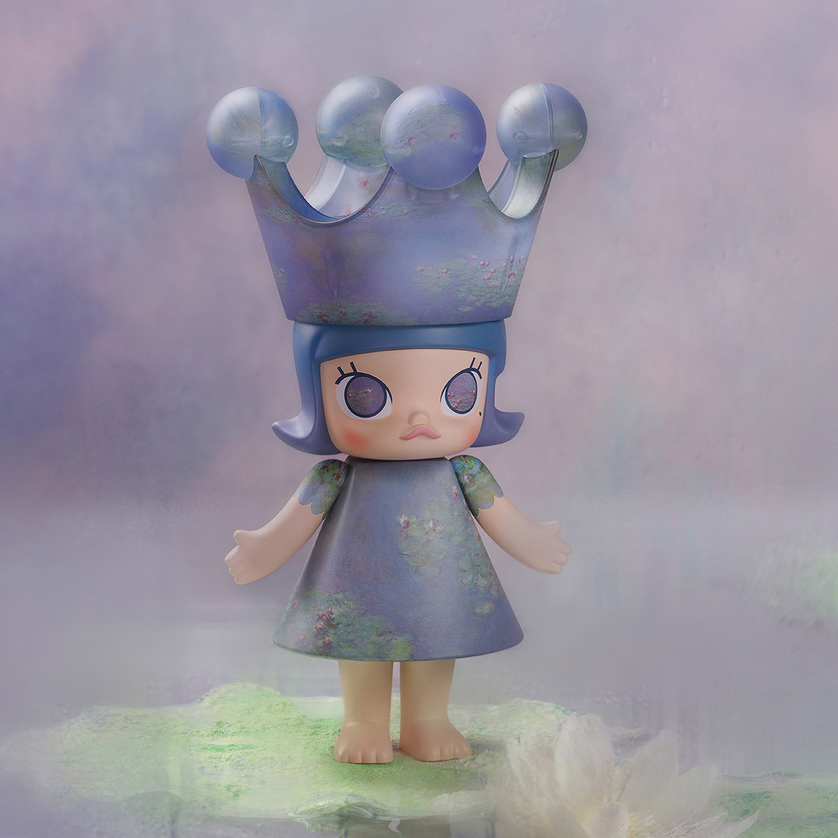 POPMART POP MART 泡泡瑪特 MEGA SPACE MOLLY ROYAL 莫奈-睡蓮 手辦 1000% 400% 公仔