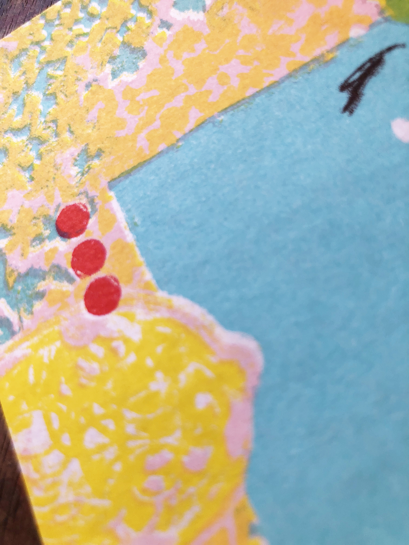 RISO印刷 A5小海報｜NIN 台灣