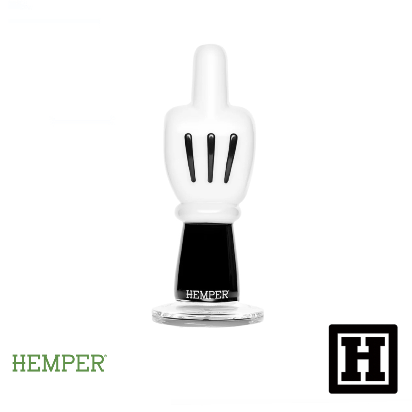 HEMPER High Jinx 11吋 經典卡通中指 玻璃藝術品 (BONG)