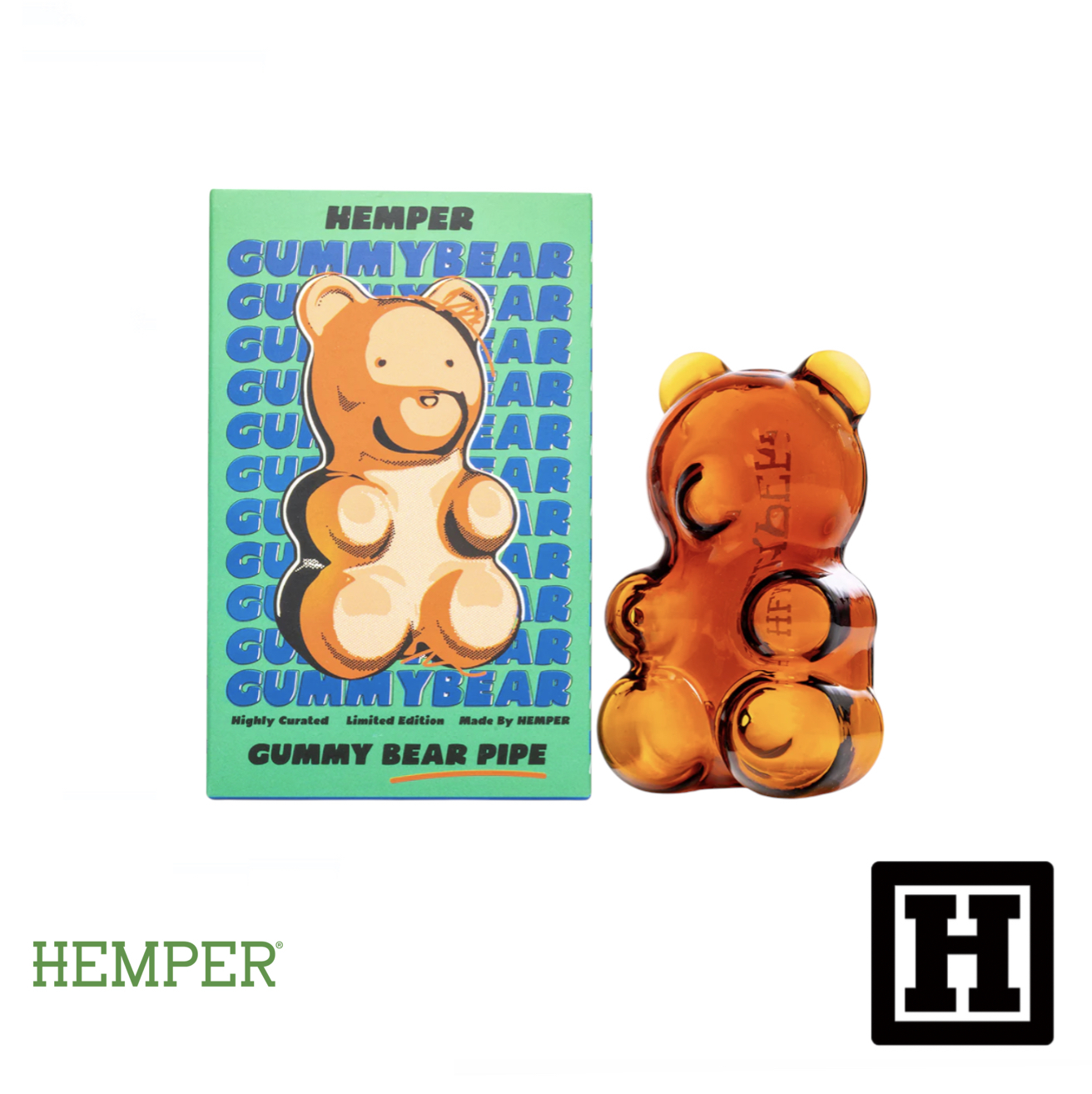 HEMPER Gummy Bear Handpipe 小熊軟糖 玻璃菸斗