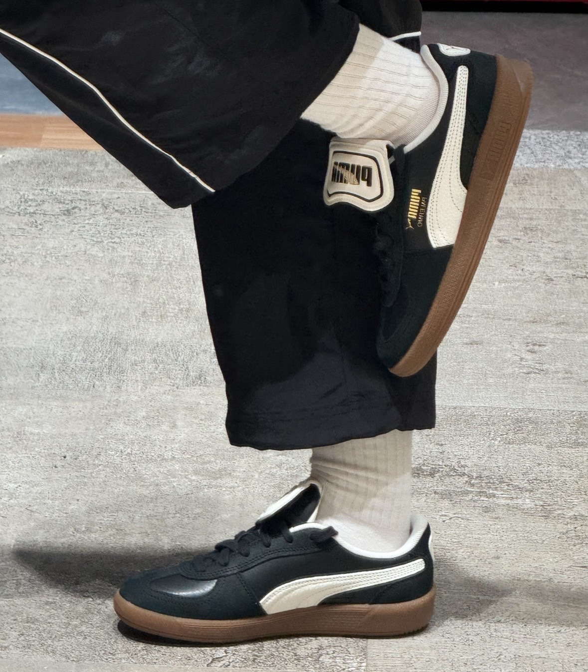 PUMA Palermo 牛皮 舒適 麂皮 翻鞋舌 焦糖底 德訓鞋 40174402