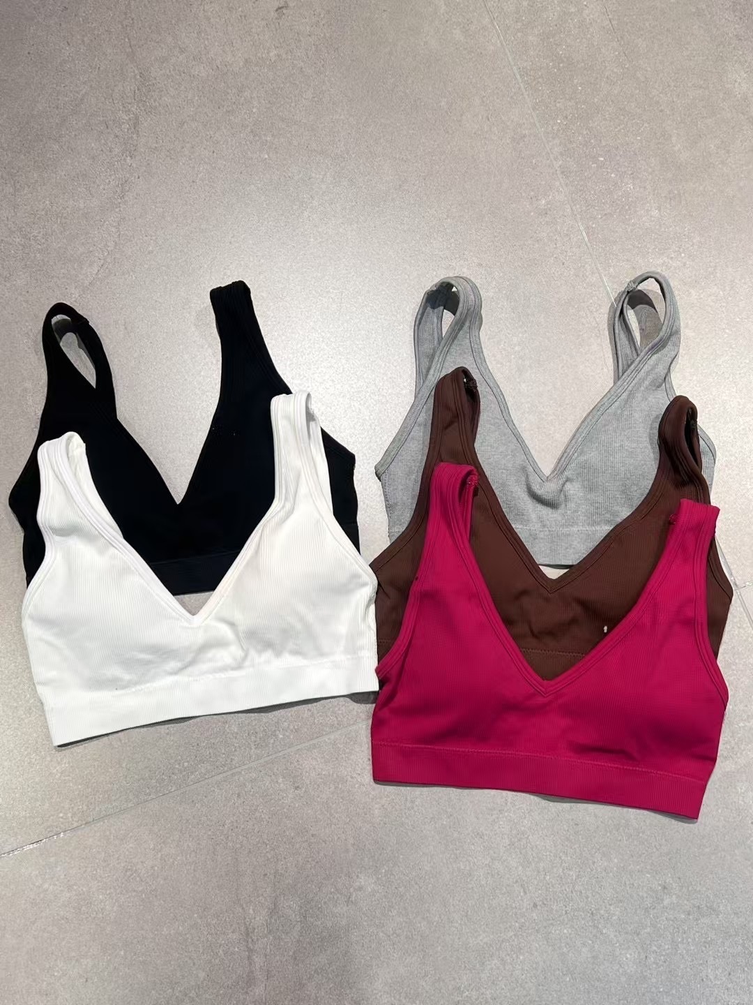 純棉質深Ｖ美背內衣