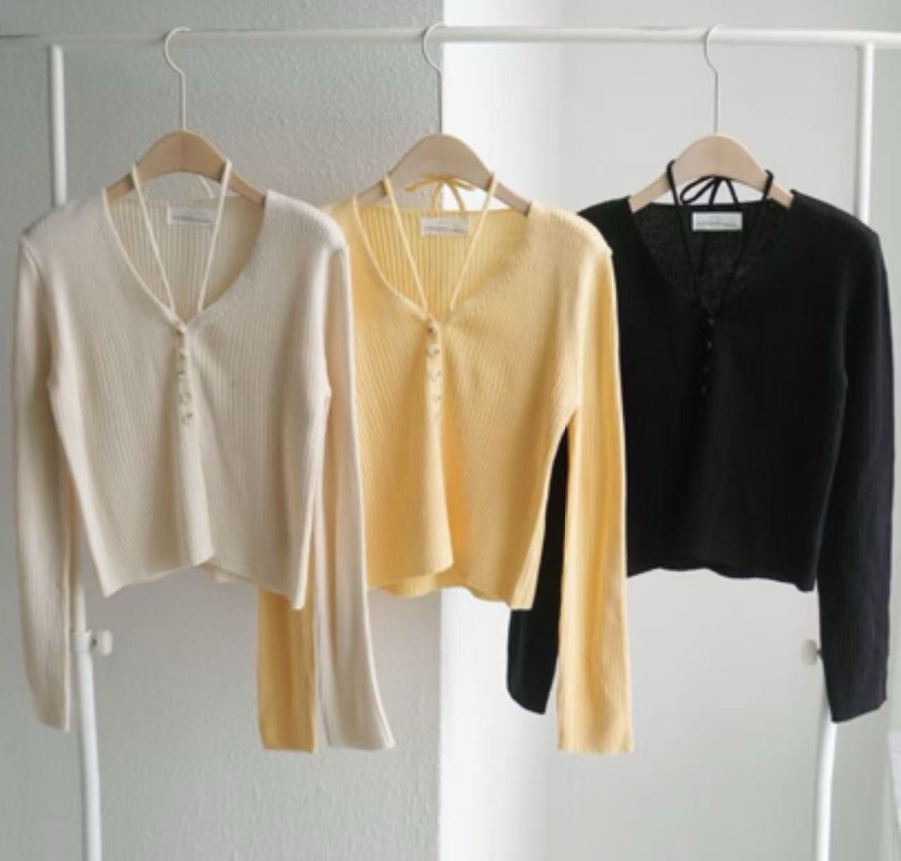 掛頸款上衣(14436)