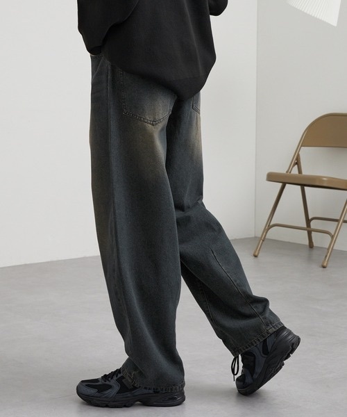 MONO-MART / Vintage-like denim pants