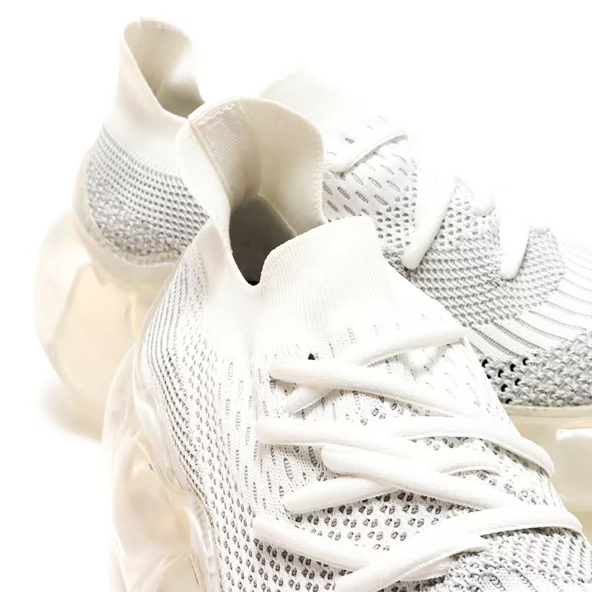 Focus Store】預購Grounds Moopie White “Gray/Clear” 灰白編織