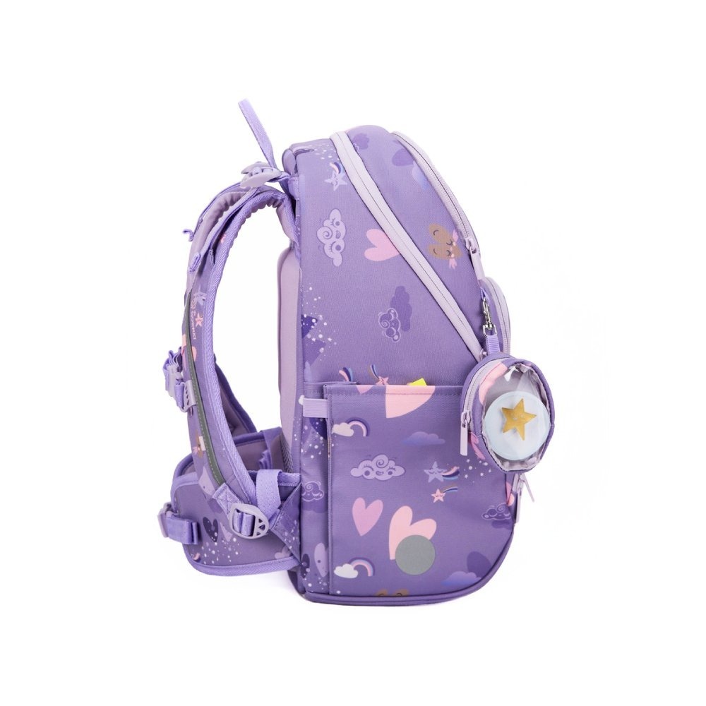 挪威Frii Easy 22L輕量護脊書包-獨角亮紫