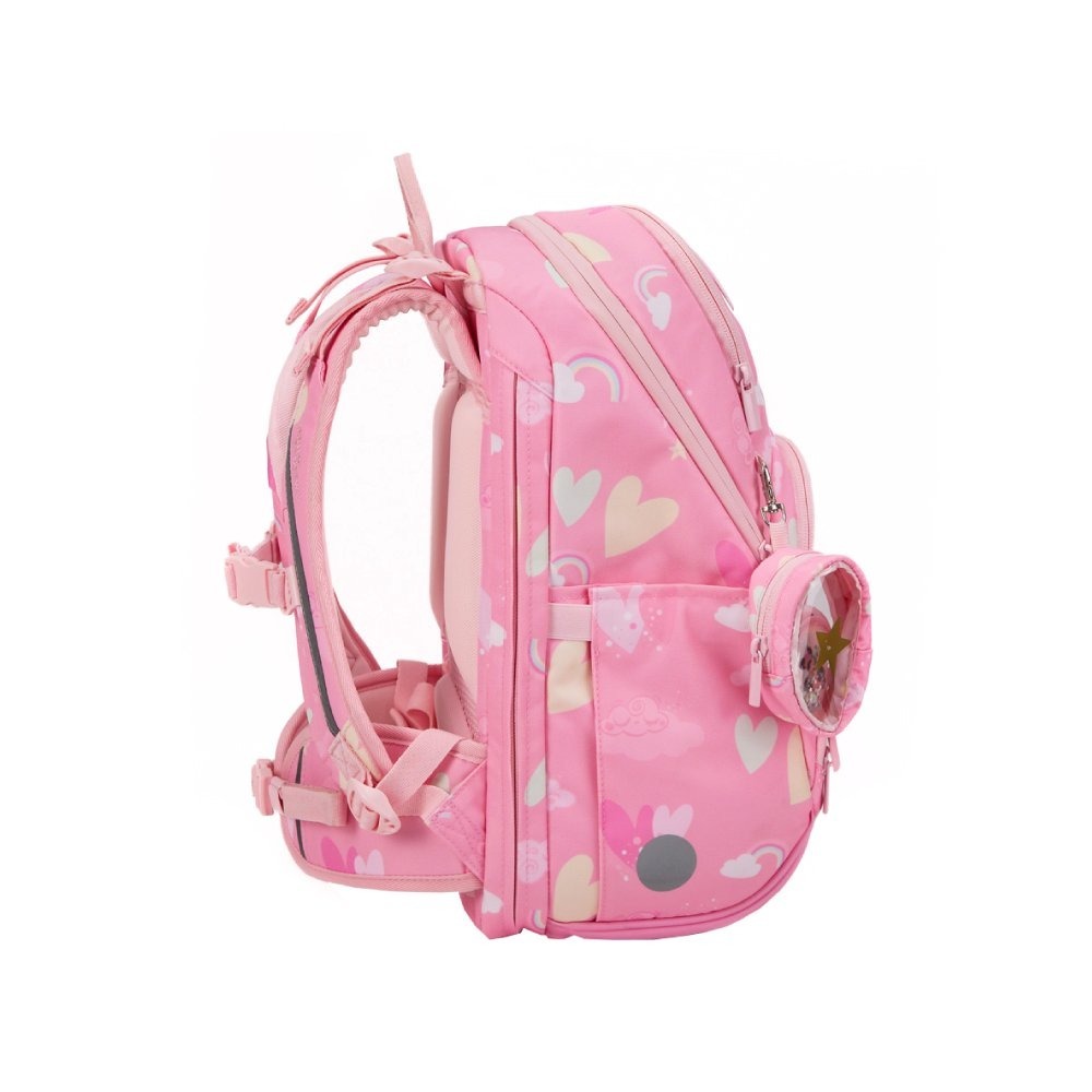 挪威Frii Easy 22L輕量護脊書包-獨角亮粉