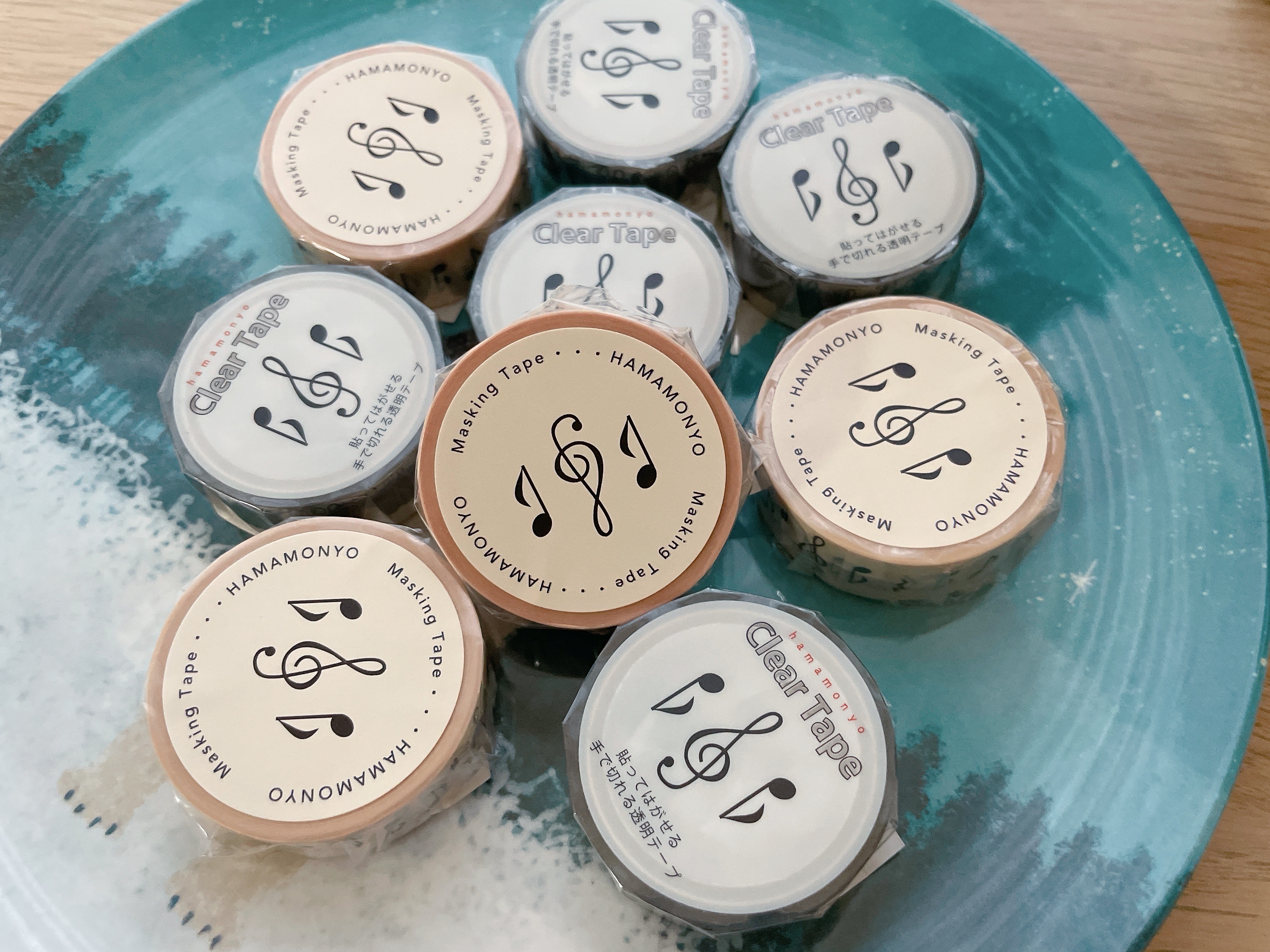 透明膠帶 - 音符