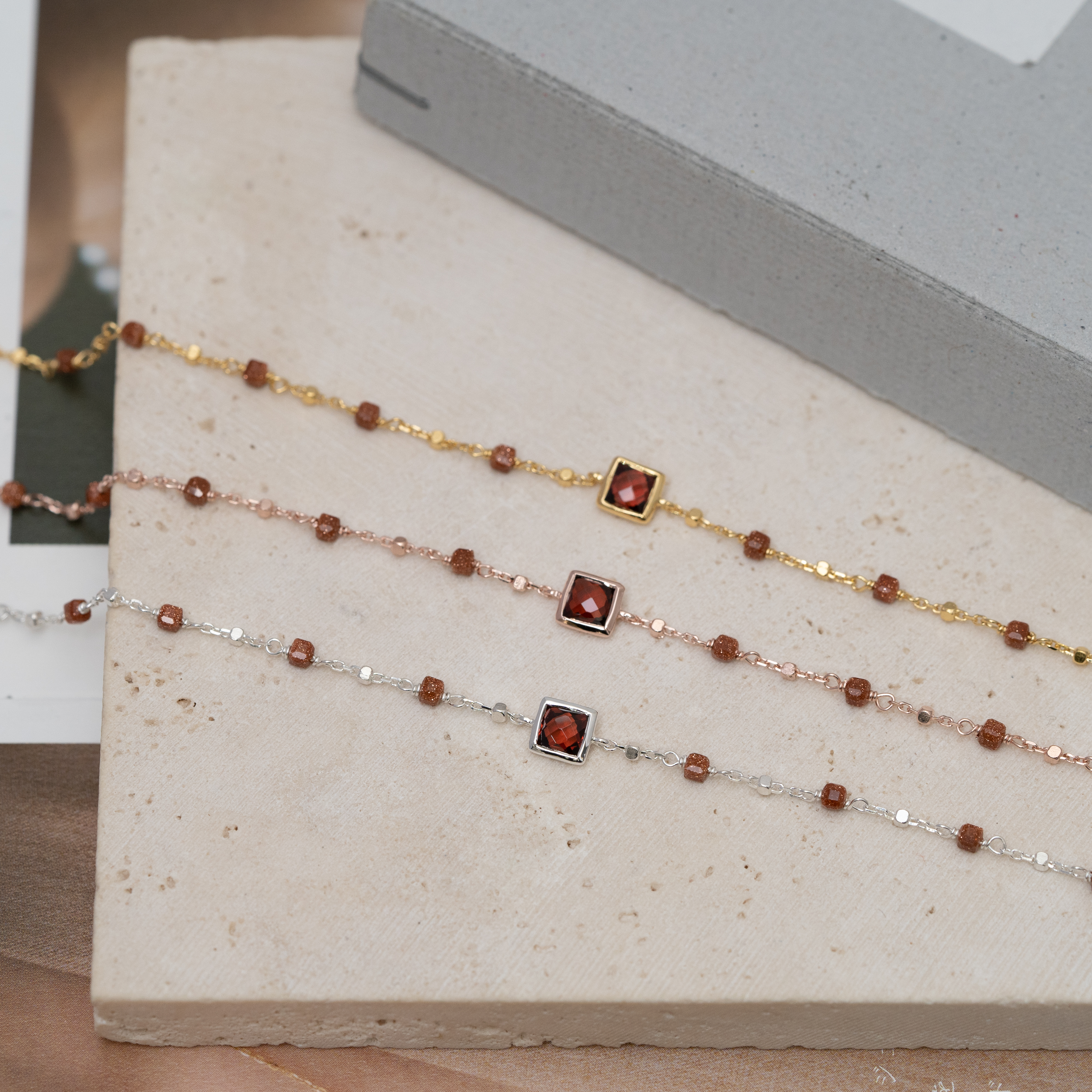 Svb49 (金沙石，紅榴石）