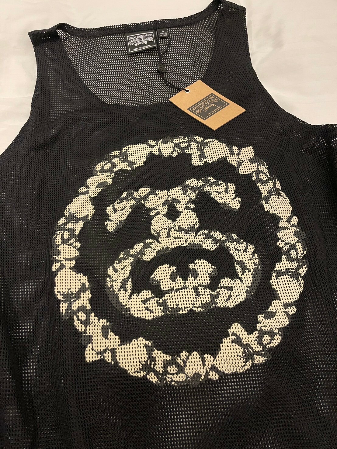 STUSSY x DENIM TEARS joint limited edition large logo