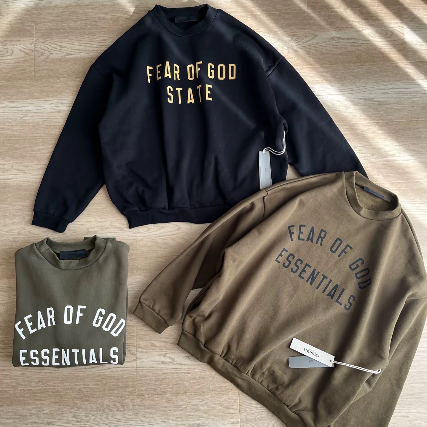 Fear of God Essentials FALL24 FLEECE CREWNECK 五色