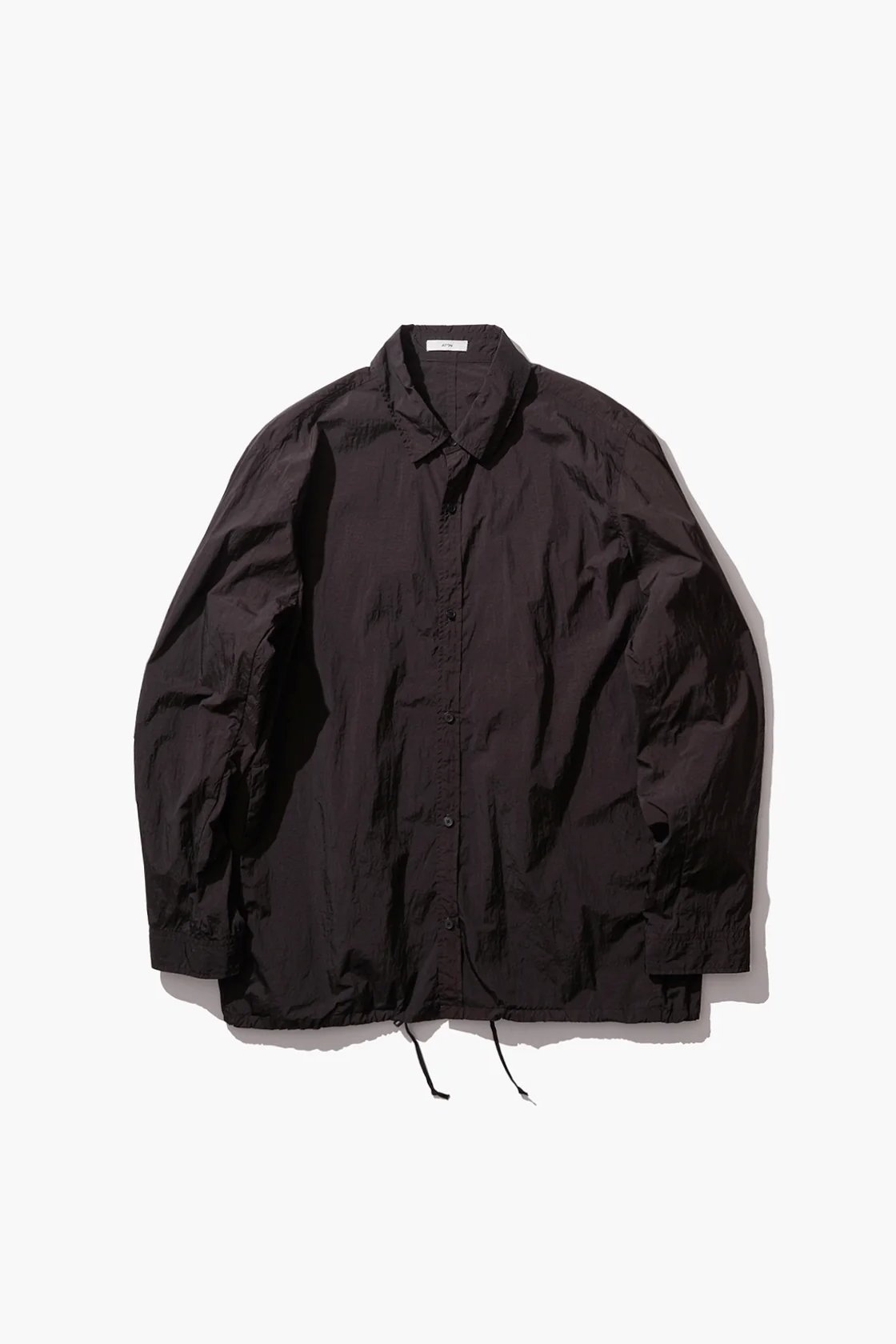 ATON HAND DYED NYLON SHIRT JACKET (2COL)