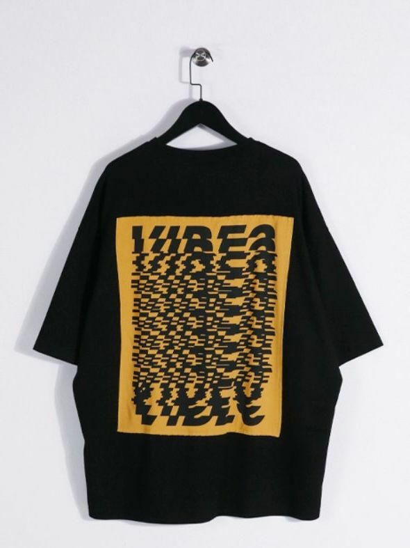 OverSize英文字圖案短袖Tee T5665