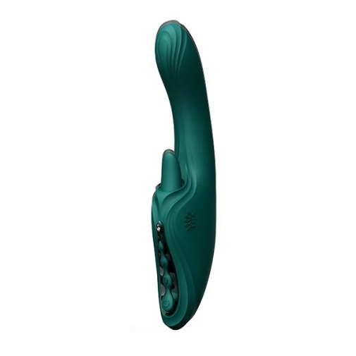 Zalo Ares APP Heating Vibrator Turquoise Green