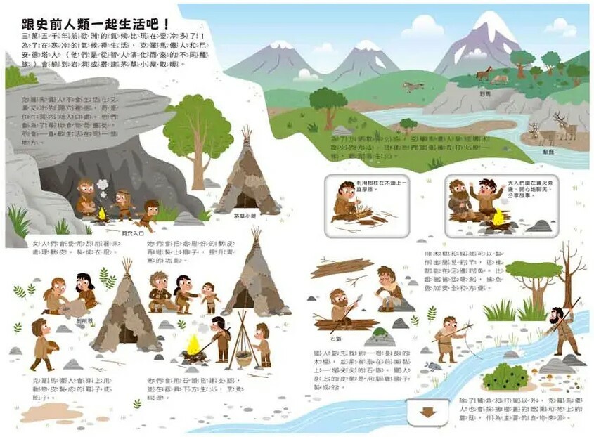 小小知識家動手大發現：史前生活AMAZING！