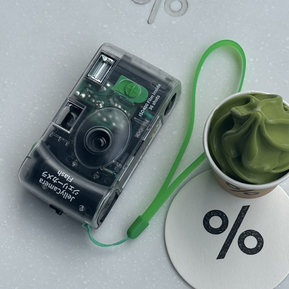 FUJIFILM 富士  JELLY CAMERA 果凍 底片相機 傻瓜相機 透明殼 一次性使用 / 預購