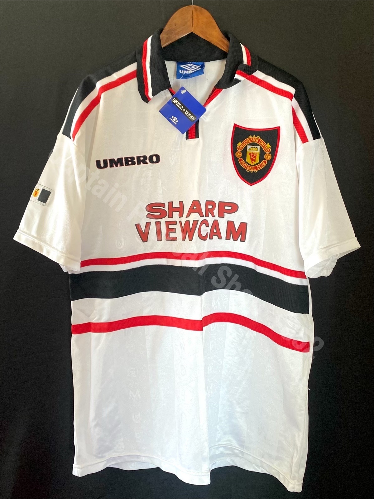 (全新有牌) 曼聯 1997-1998 Umbro 作客球衣