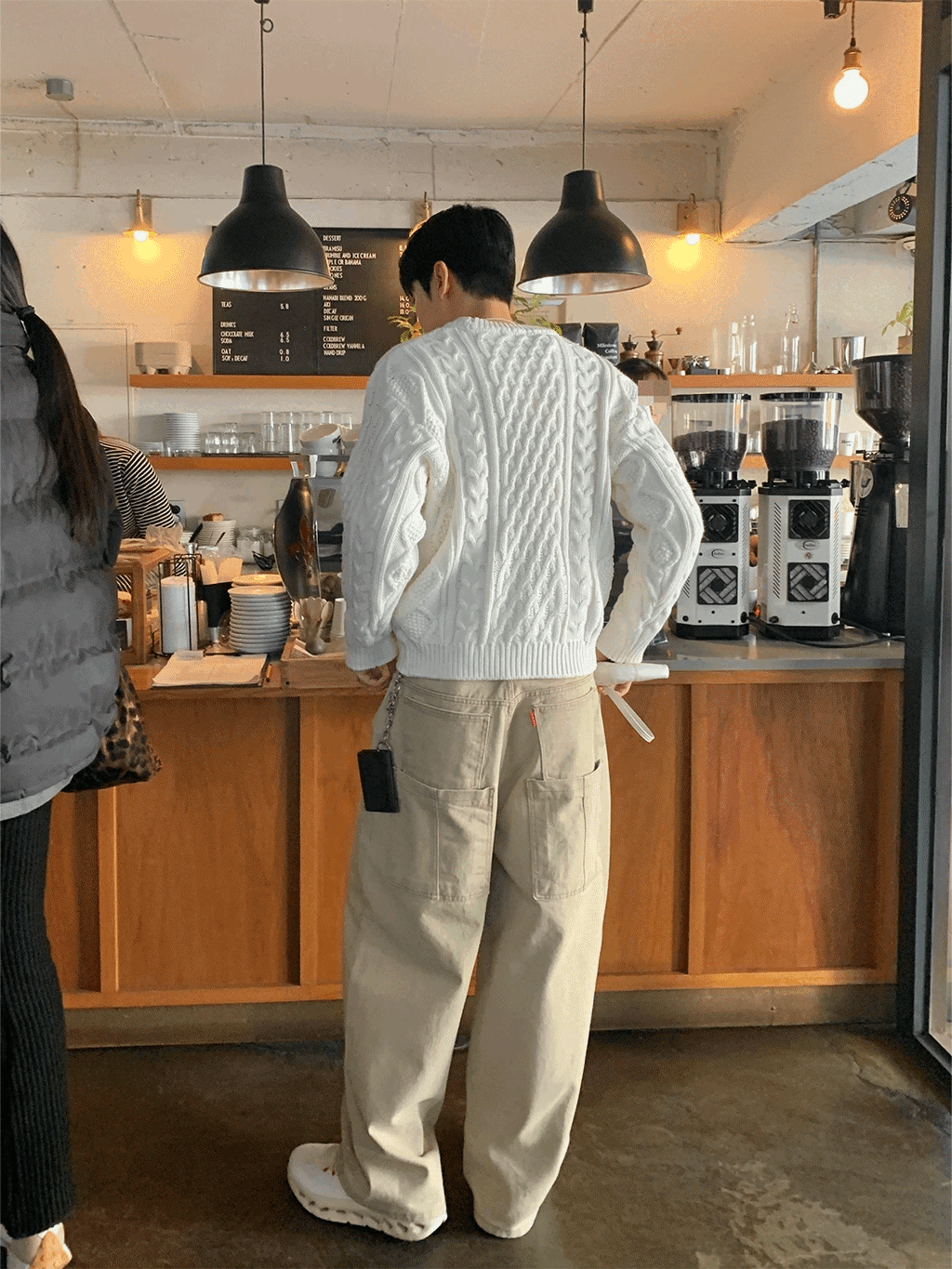 訂製口袋棉工裝休閒褲