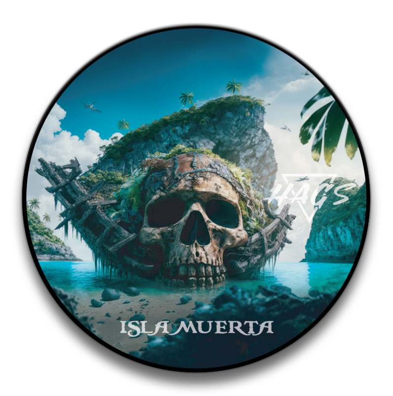 HAGS Artisan Isla Muerta Shaving Soap 114g