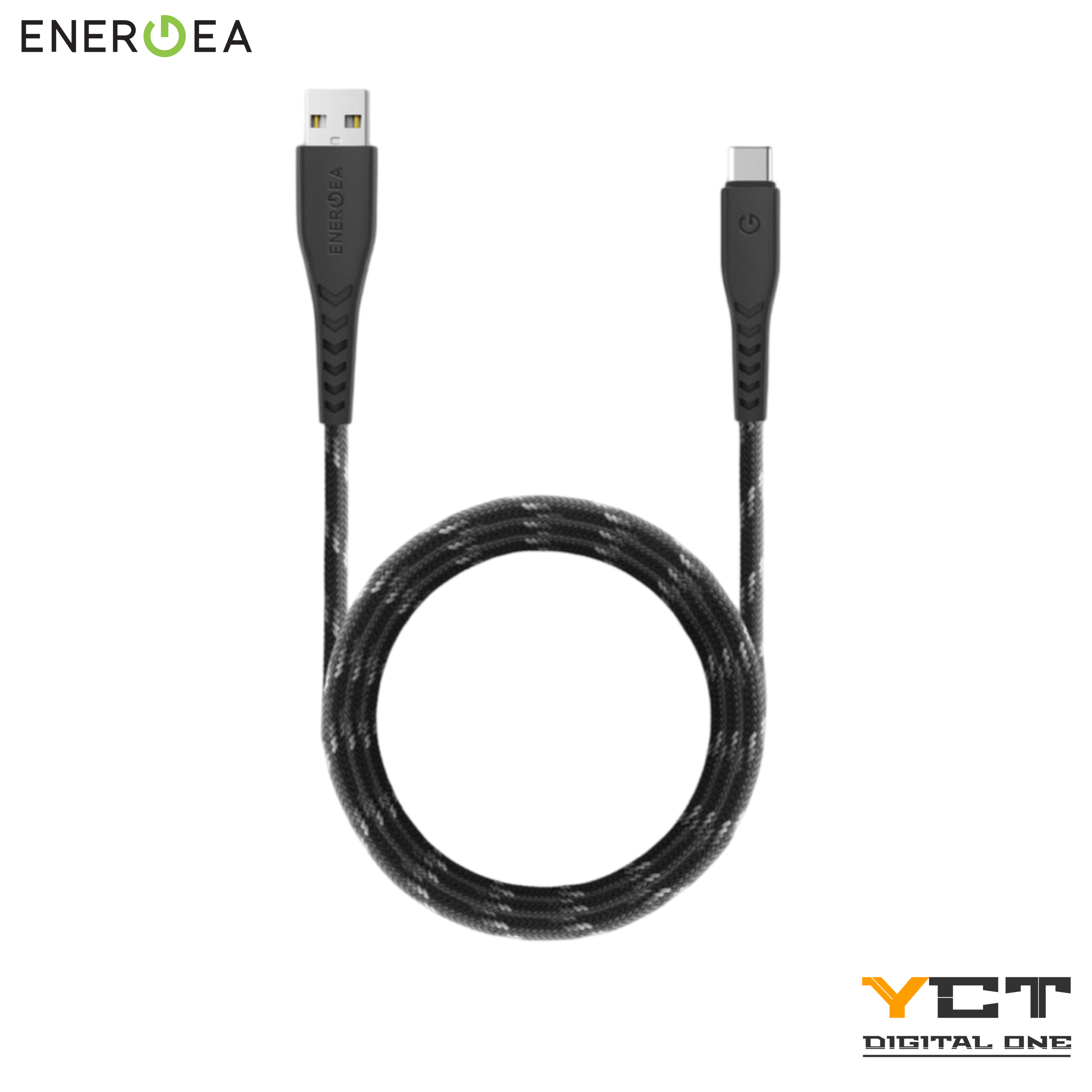 ENERGEA NyloFlex 通用 USB-C 轉 USB-A 線 1.5 米