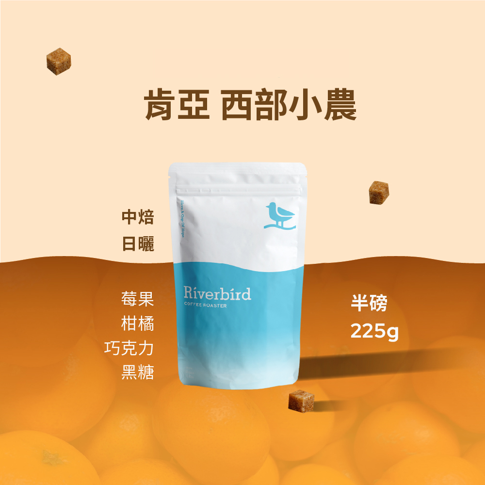 【Riverbird】《225g》肯亞 西部小農 中焙/日曬