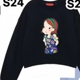 [S] YSW 밑단레이어드맨투맨 F 아이콘리아, J4WSW36BKRAF (SYW324)