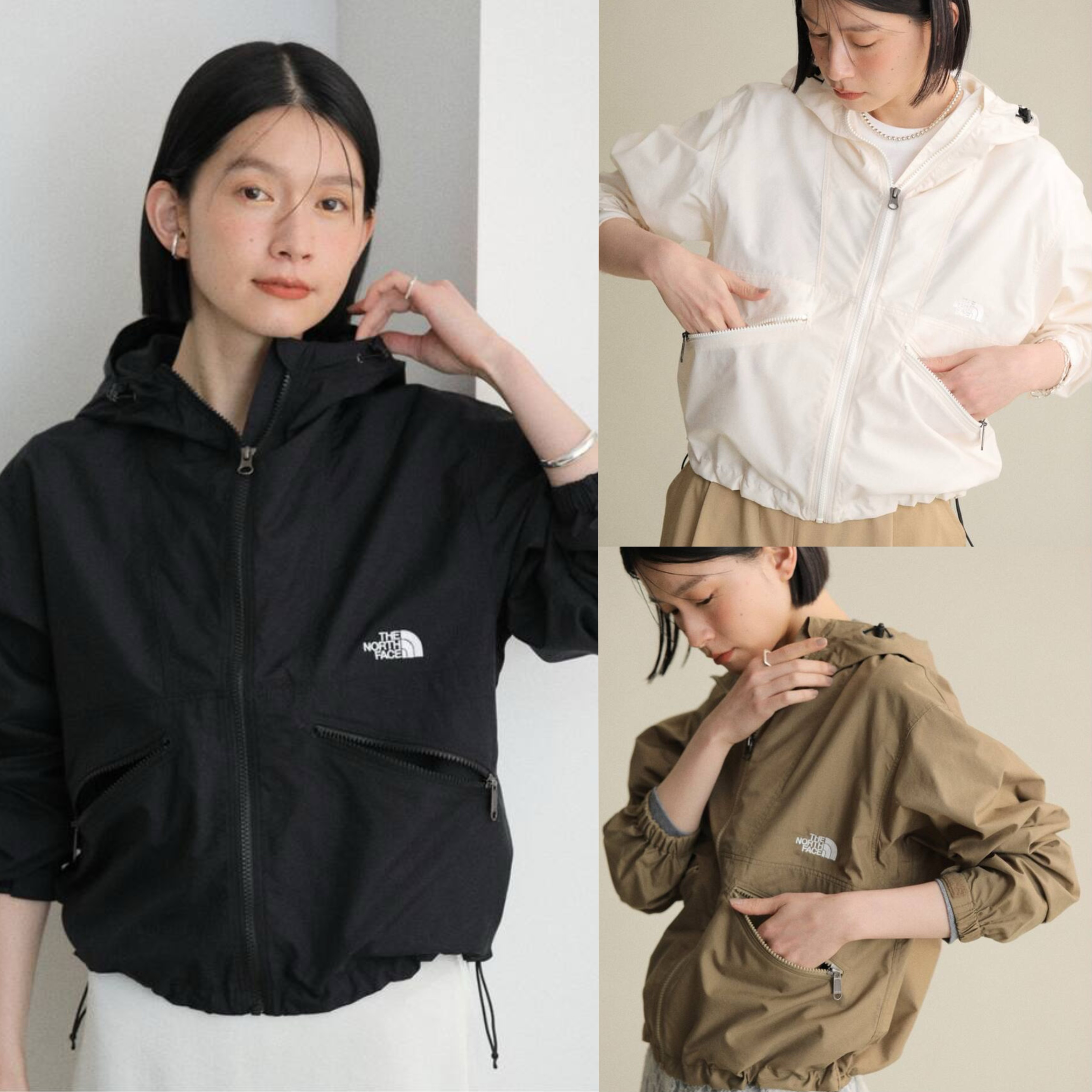 現貨┃日本 女版 短版 THE NORTH FACE Short Compact Jacket 防風 防潑水 外套