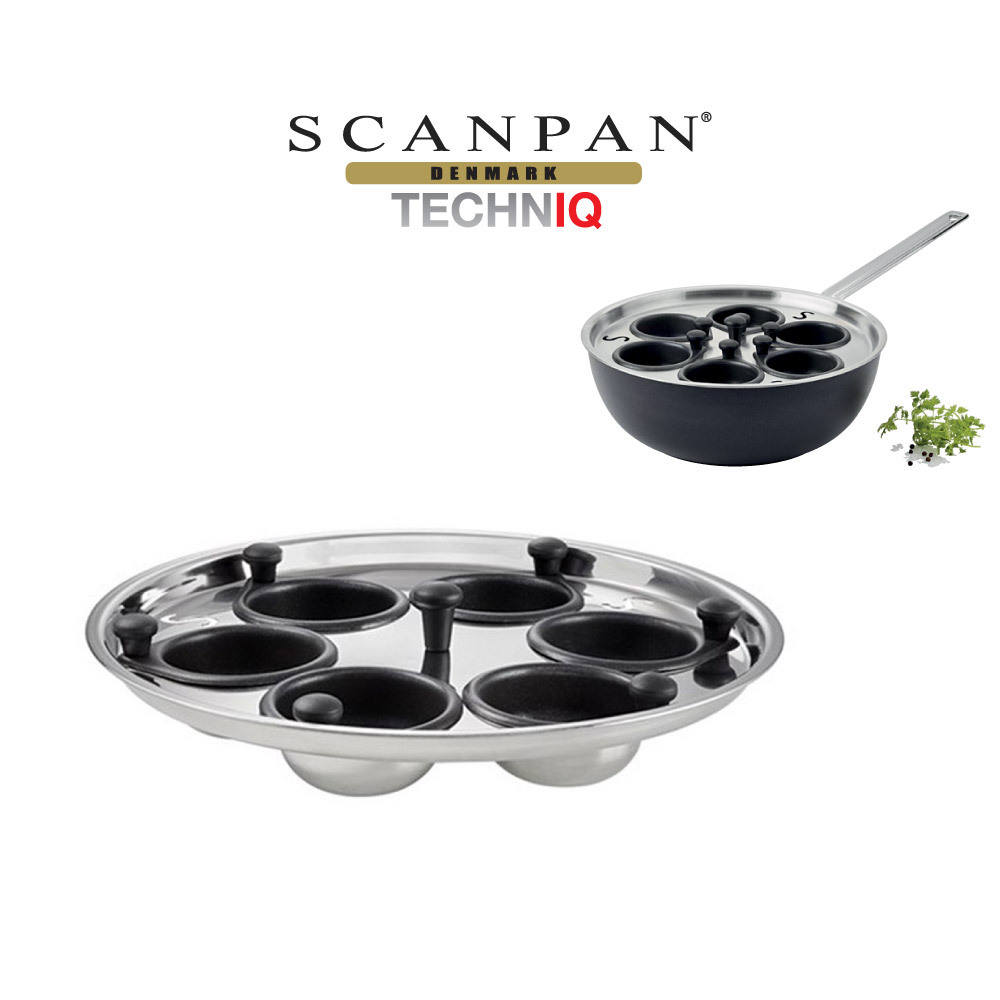 SCANPAN -TECHNIQ系列 D26cm不銹鋼蒸蛋鍋  (雪平鍋專用) -54300100
