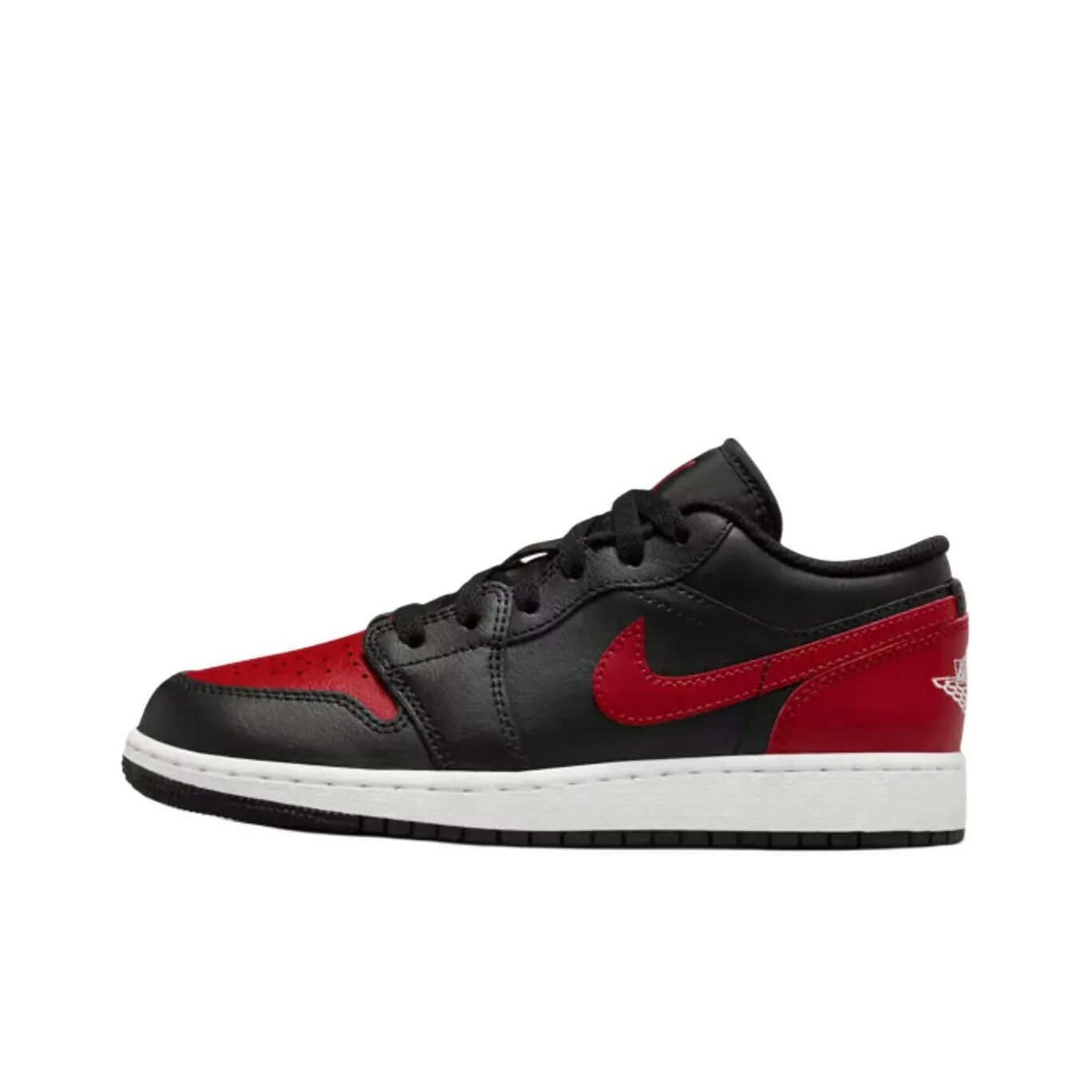 Nike Air Jordan 1 Low Bred Twist 黑紅 GS 553560-067
