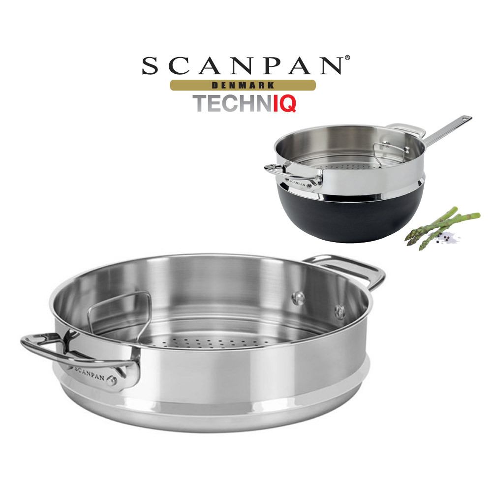 SCANPAN -TECHNIQ系列 D26cm不銹鋼蒸鍋  (雪平鍋專用) -54300200