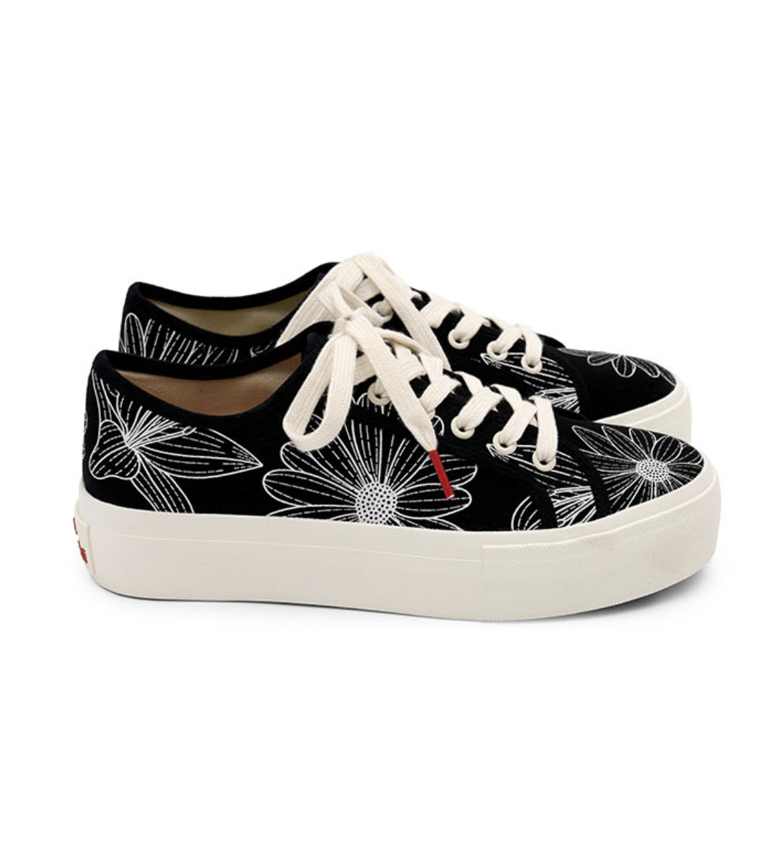 【Mardi Mercredi】FLOWERMARDI PLATFORM SNEAKERS Mardi Mercredi] Eclore Flower Mardi Sneakers (10 Color