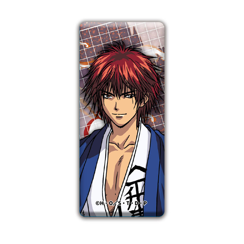 棋靈王-長方形胸章-加賀鐵男