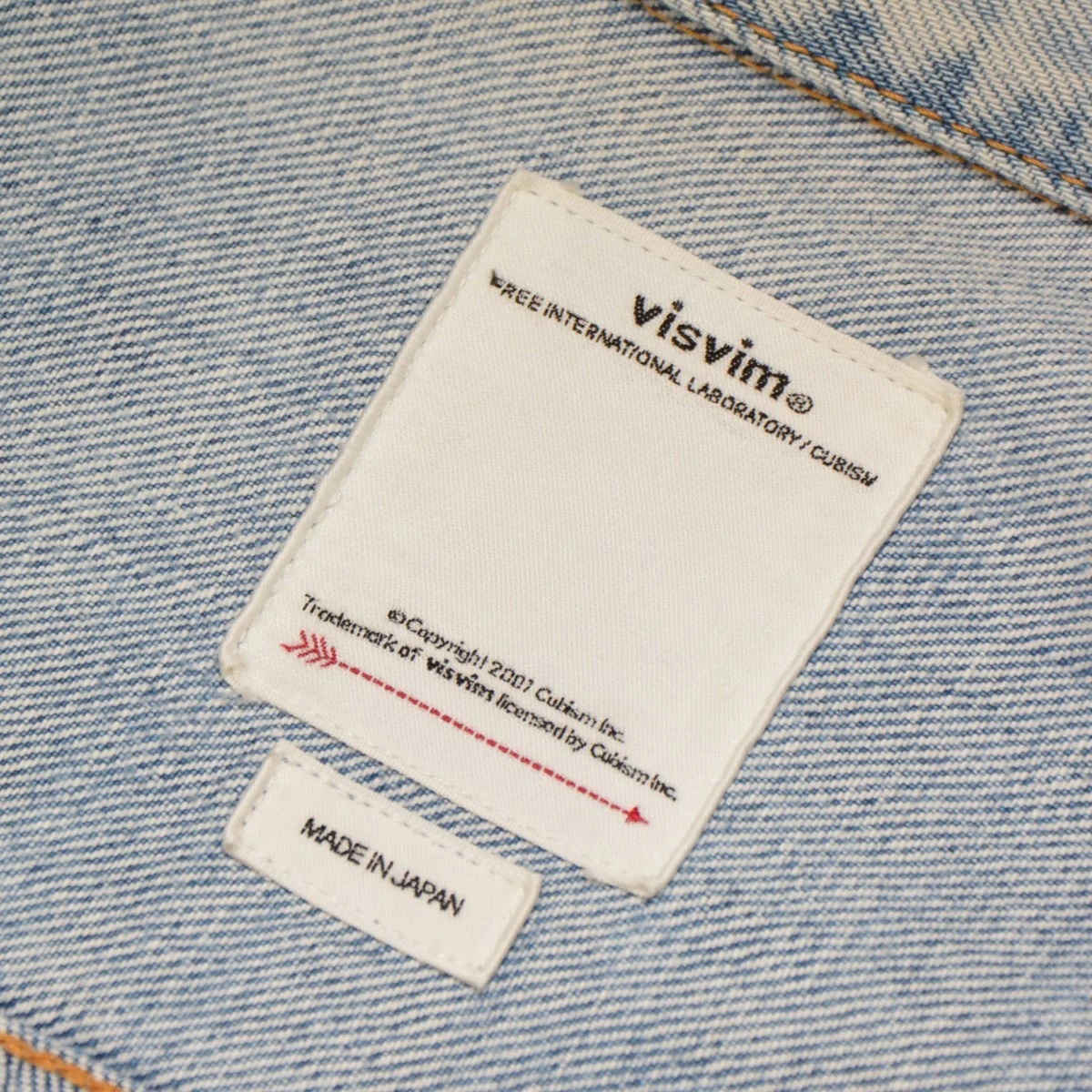 VISVIM SOCIAL SCULPTURE 101 JKT DMGD-1004 (( USED A )) 中古美品 - SIZE 4 PRE ORDER ITEM (預訂中)