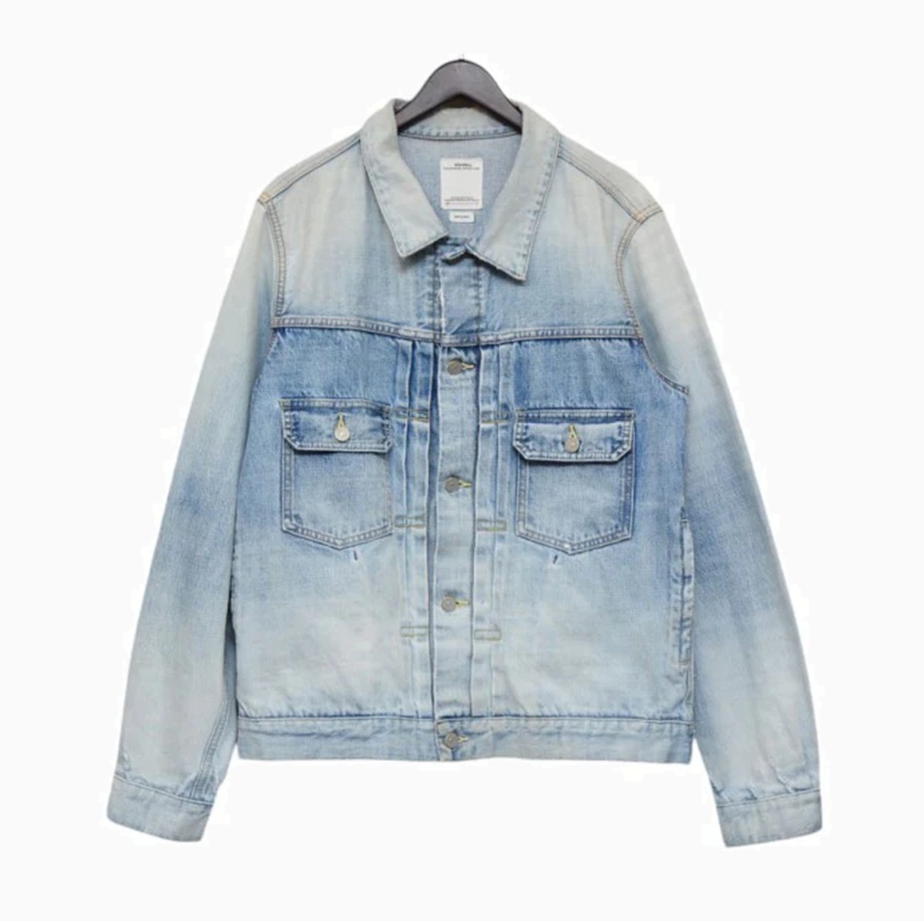 VISVIM SOCIAL SCULPTURE 101 JKT DMGD-1004 (( USED A )) 中古美品 - SIZE 4 PRE ORDER ITEM (預訂中)