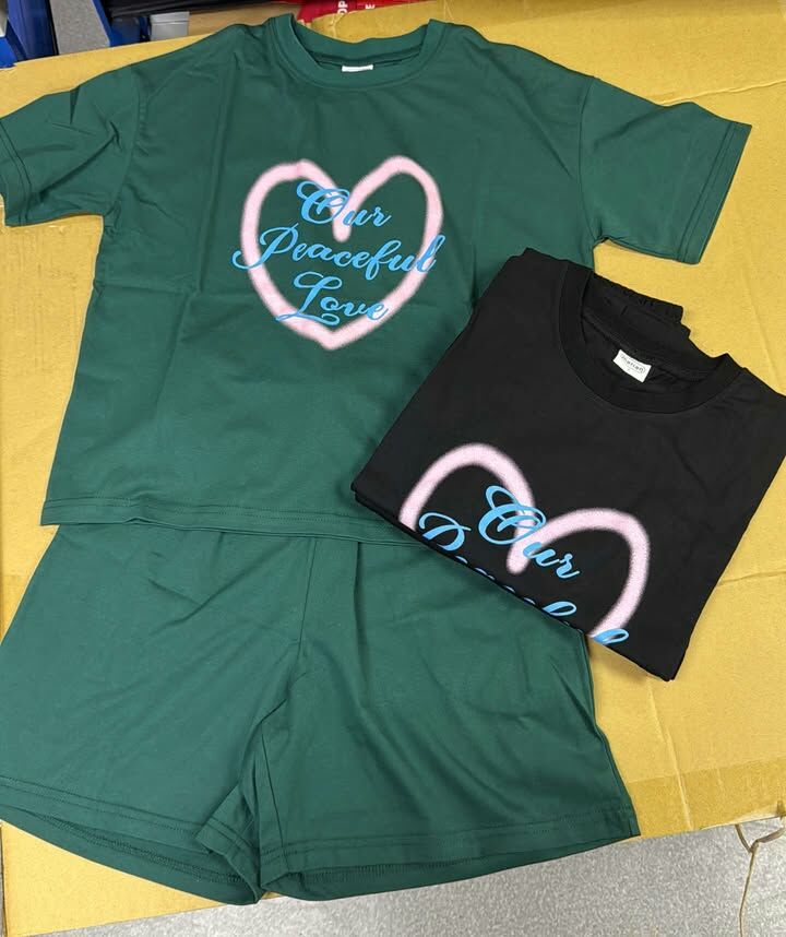 KR 韓國女款短褲套裝 (K2 F387)